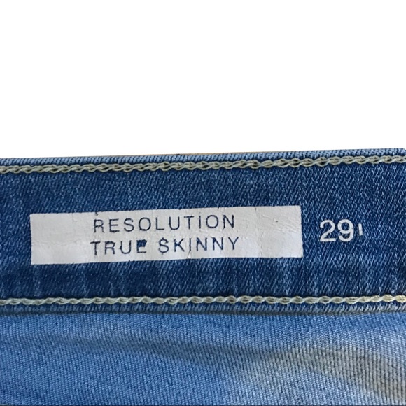 Gap Resolution True Skinny Blue Denim Jeans - Picture 3 of 3
